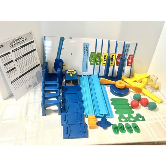 Lakeshore Create-A-Chain Reaction STEM Kit PP565 Educational build stack - Picture 4 of 11